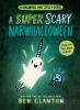 Book cover for "A super scary Narwhalloween".